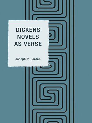 cover image of Dickens Novels as Verse